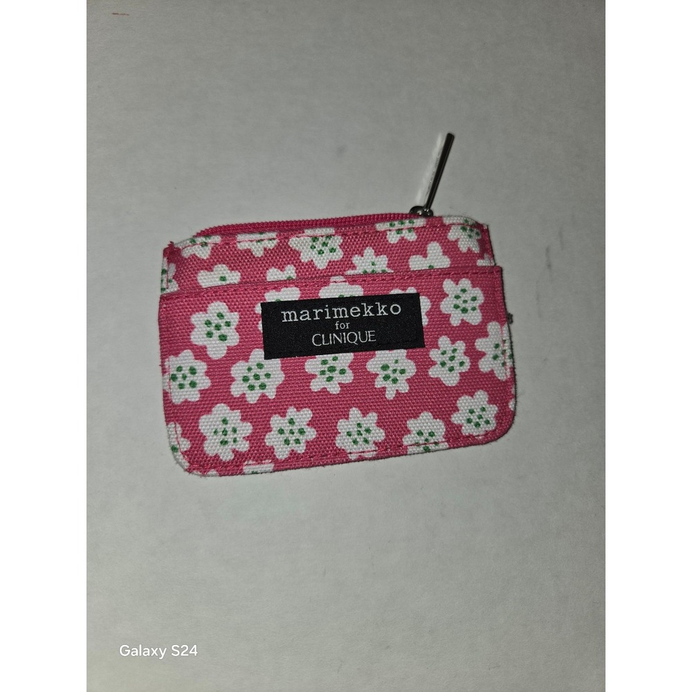 Marimekko wallet mint condition pink floral - Picture 1 of 6